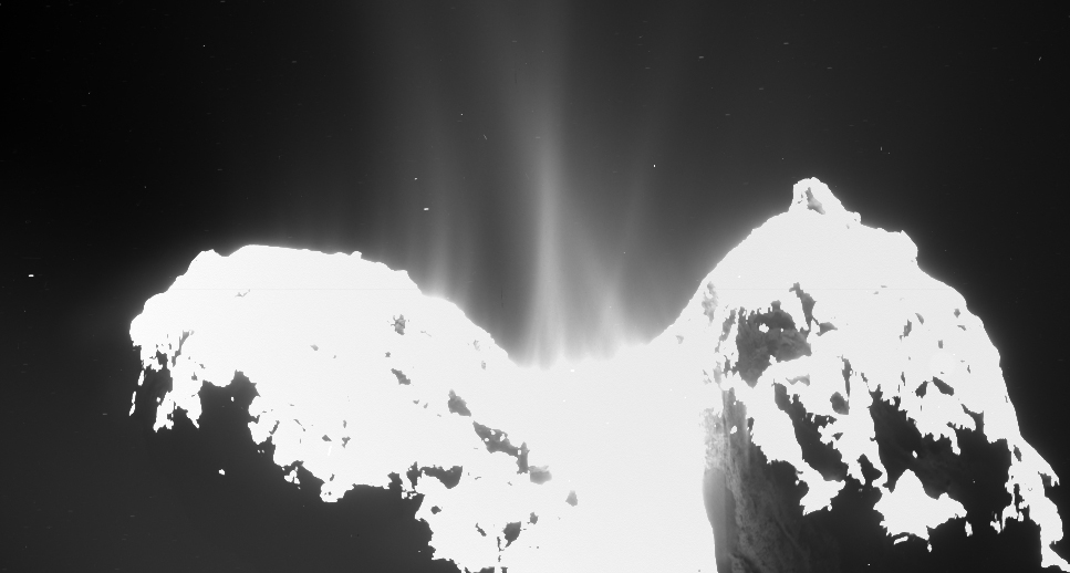 Cou de la comète 67P/Churyumov-Gerasimenko 