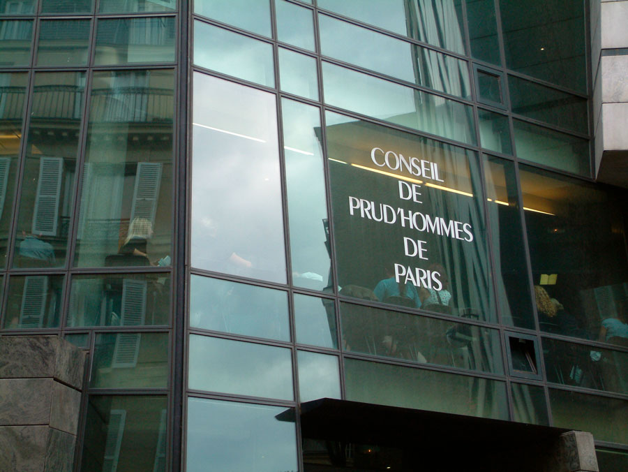 Le conseil des Prud’hommes à Paris