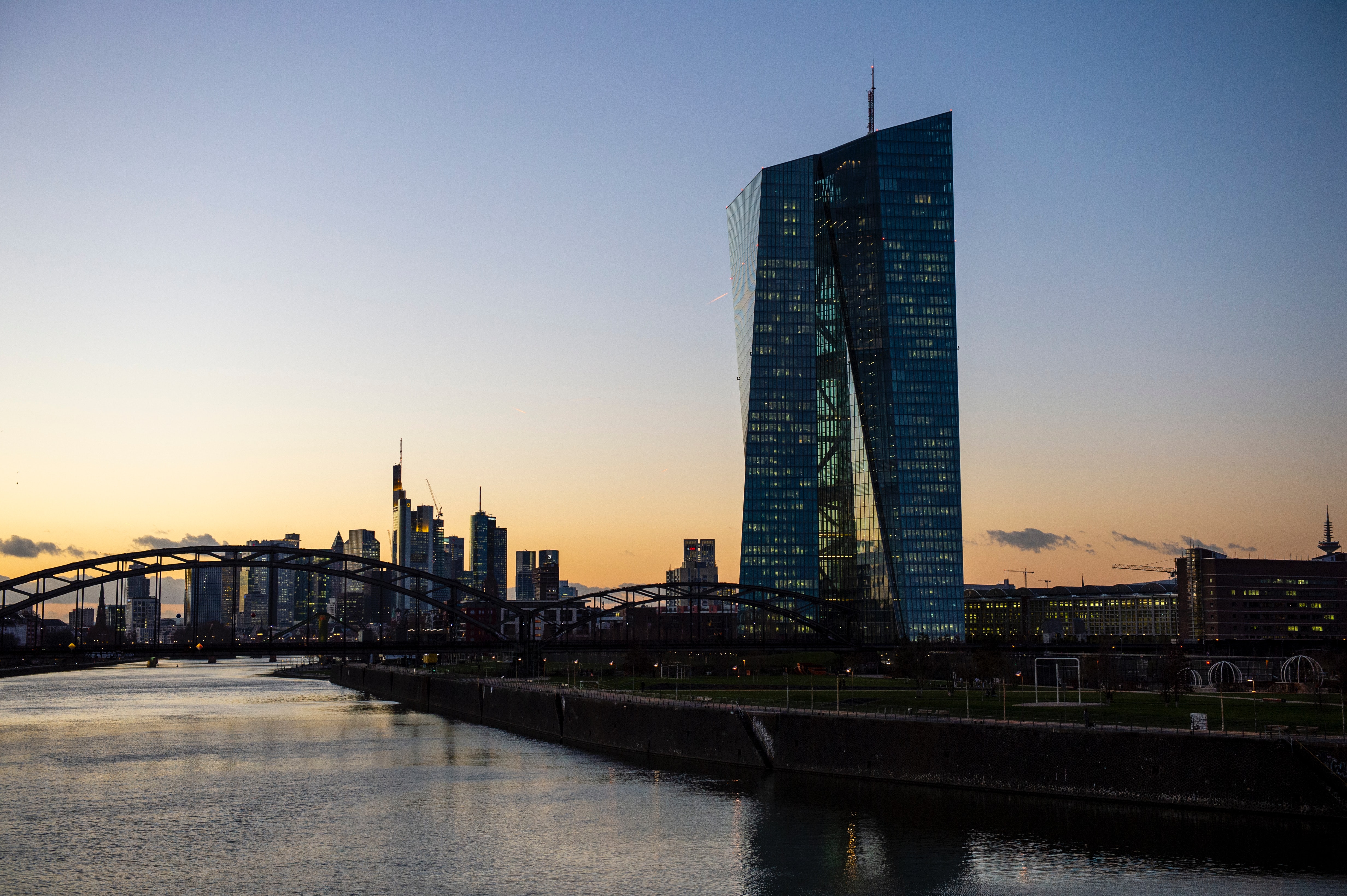 Photo du siège de la Banque centrale européenne