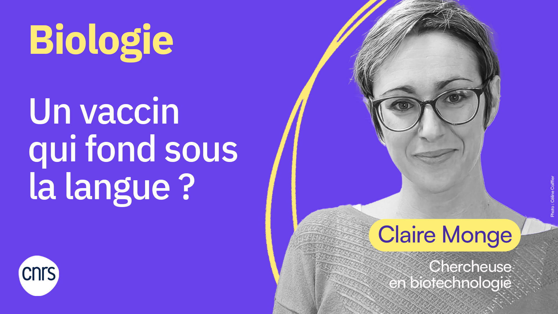 visuel podcast Un vaccin qui fond sous  la langue 