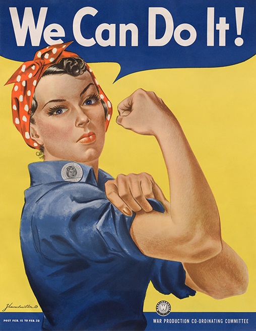 Affiche historique de J. Howard Miller / US National Archives 
