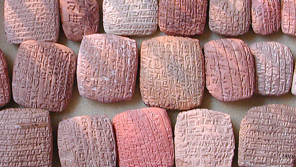 Collection de tablettes du musée des civilisations anatoliennes à Ankara, photo © Cécile Michel / Mission archéologique de Kültepe