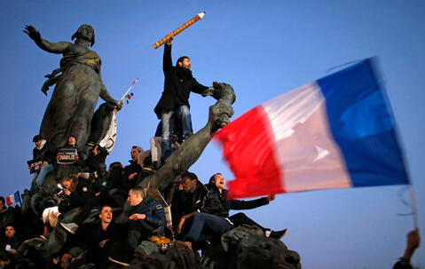 République 11 janvier 2015 à Paris © Stéphane Mahé / Reuters