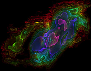 Pouponnière d'étoiles dans la galaxie du Sculpteur visualisée à l'aide des observations d'Alma