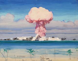 « Start of Able Bomb », Charles Bittinger 1946 / Navy Art Collection, Naval History and Heritage Command