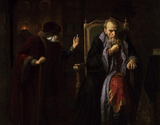 Ivan le Terrible et sa nourrice. Ivan IV Vassiliévitch, dit "le Terrible"