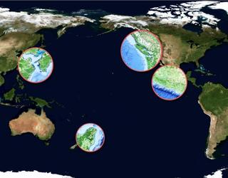 Carte satellite des séismes lents