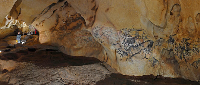©Stéphane Jaillet / CNRS / Equipe Grotte Chauvet / Ministère de la Culture