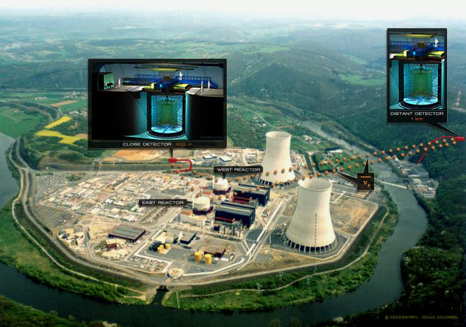 ©L. COLOMBEL/CEA/DSM/IRFU-DCOM Expérience Double Chooz, site dans les Ardennes