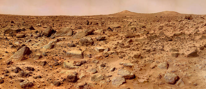 Vue panoramique, Mars Pathfinder