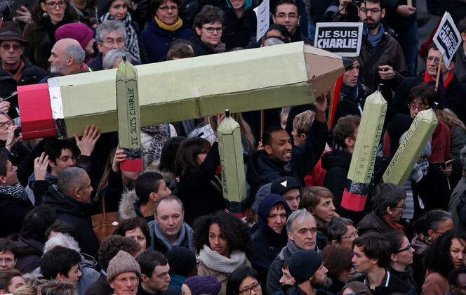 La marche républicaine du 11 janvier 2015 © Charles Platiau / Reuters