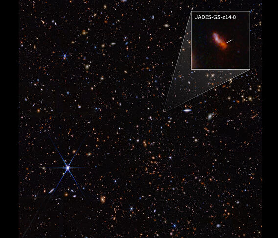 ©NASA, ESA, CSA, STScI, Brant Robertson (UC Santa Cruz), Ben Johnson (CfA), Sandro Tacchella (Cambridge), Phill Cargile (CfA)