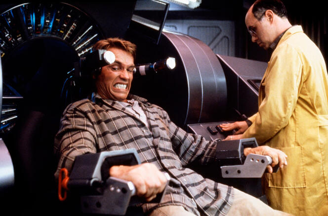 Arnold Schwarzenegger dans Total Recall, 1990 - Collection ChristopheL © Tristar