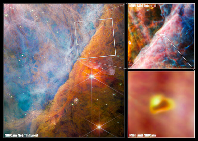 ©ESA/Webb, NASA, CSA, M. Zamani (ESA/Webb), the PDRs4All ERS Team
