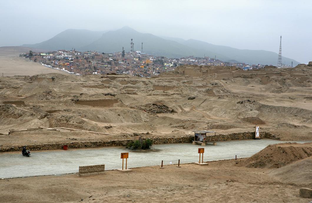 Site de Pachacamac, au Pérou