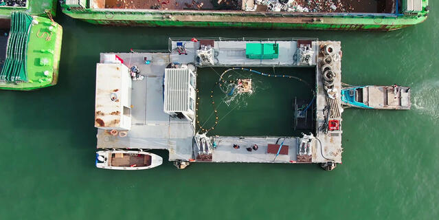 Robotic Seabed Cleaning Platform
