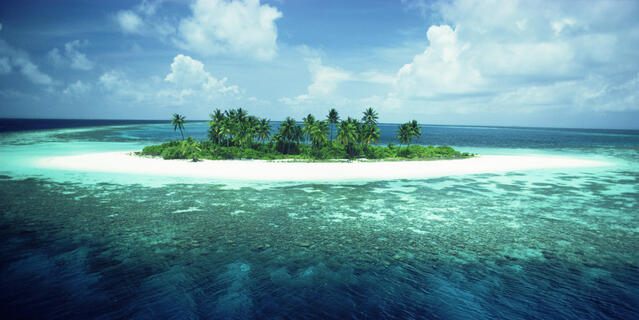 île des Maldives