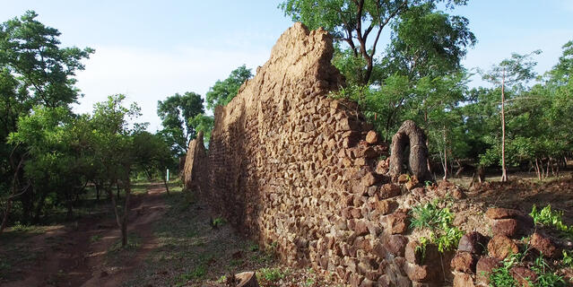 Ruines dans la forêt tropicale