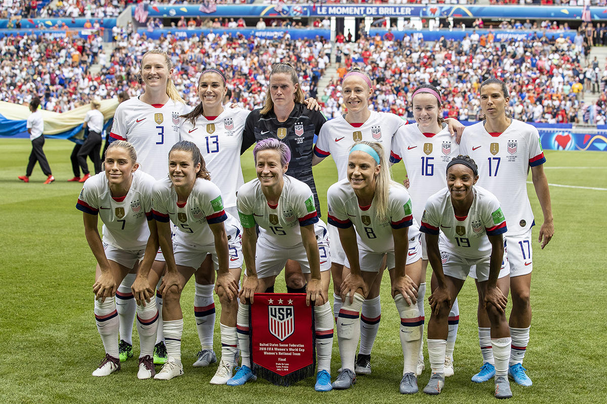 Porte clés coeur coupe du monde de football féminin 2019 en france