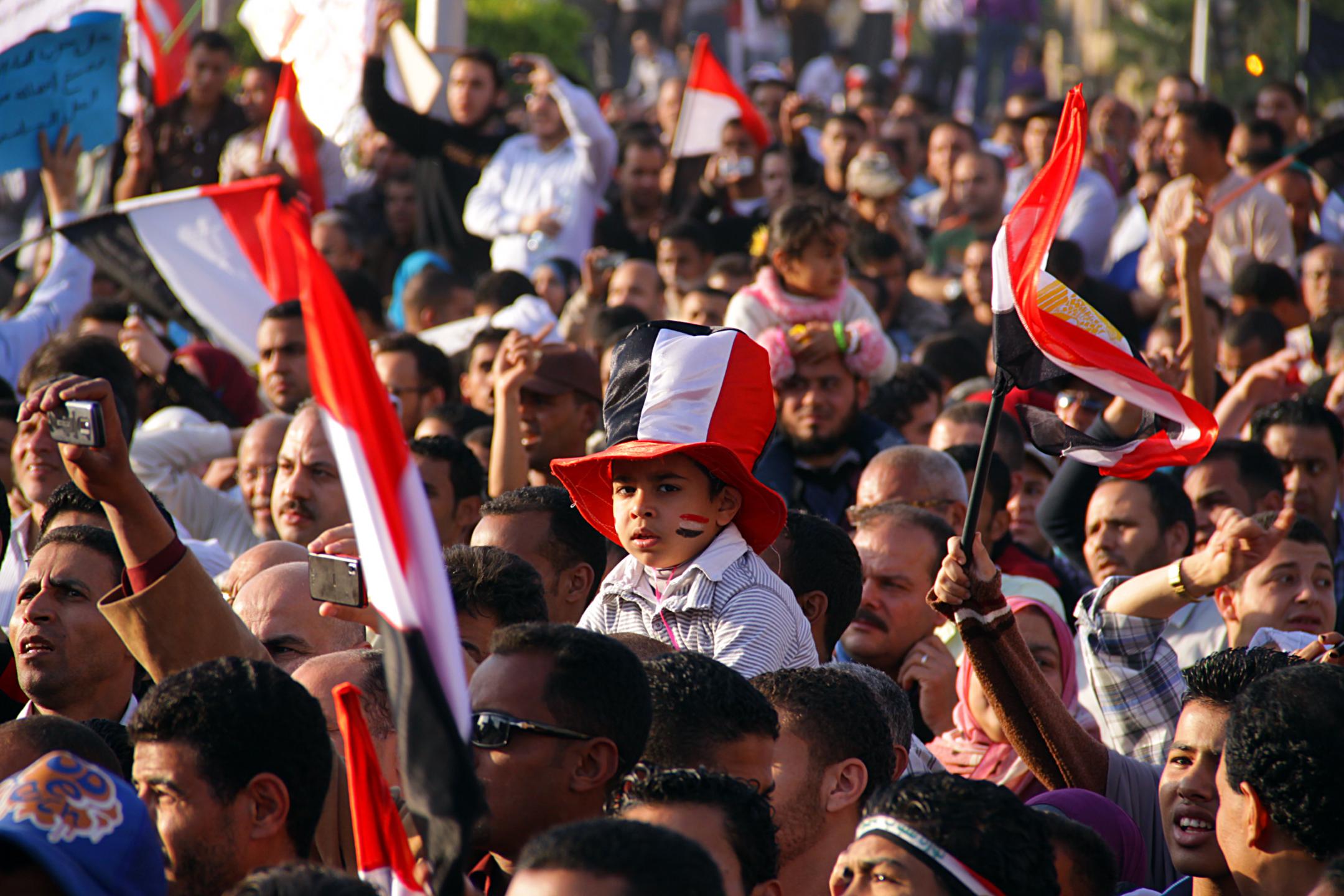 Printemps arabe, manifestations en Égypte