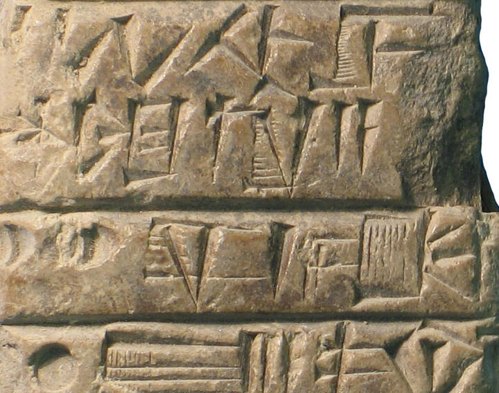 tablette en vieil akkadien © Trustees of the British Museum CC BY-NC-SA 4.0