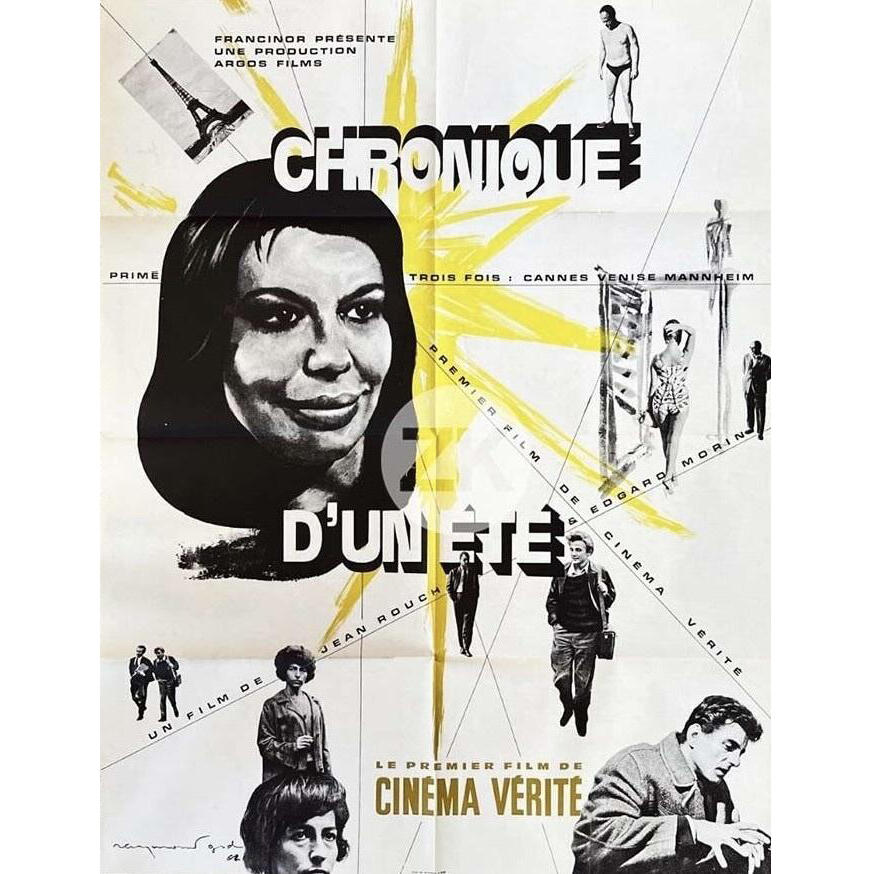 Affiche du film Chronique d’un été 