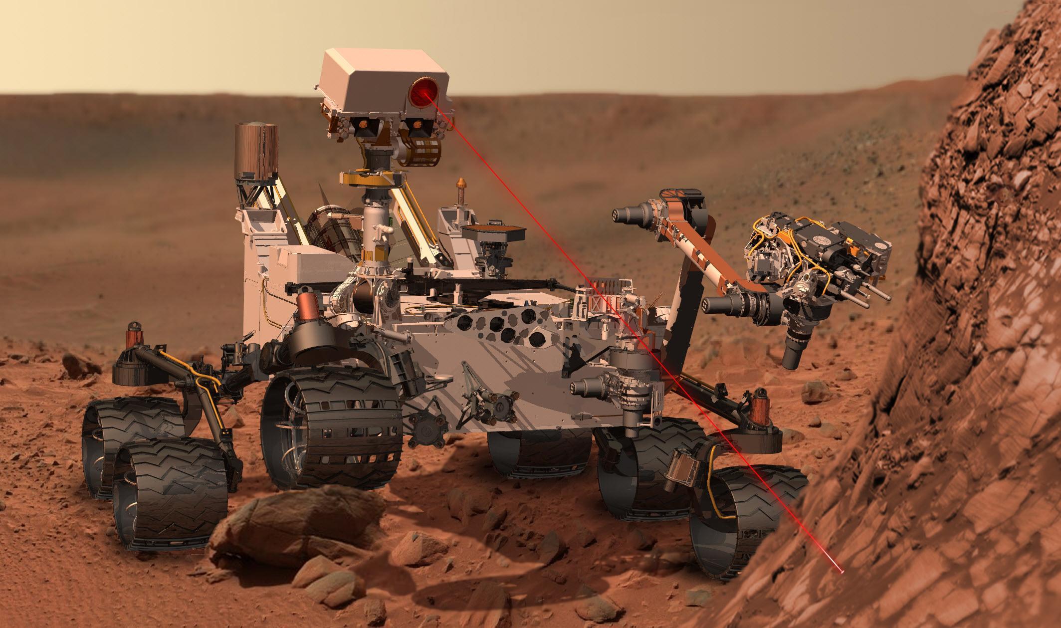 Rover Mars Curiosity