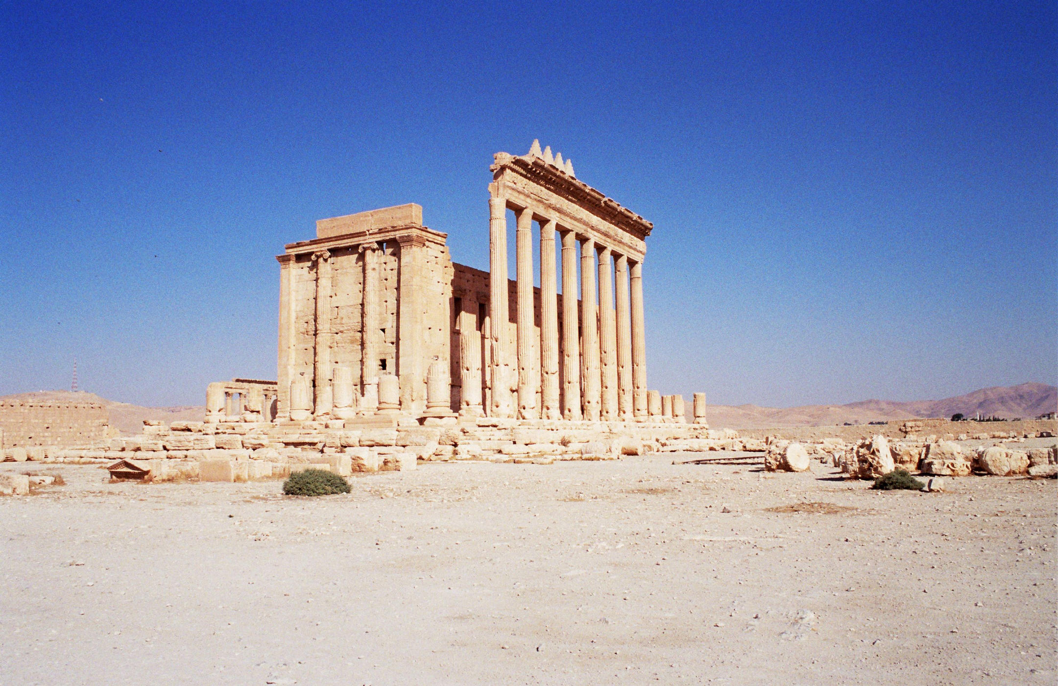 Le Temple de Bel, dans l'ancienne cité romaine de Palmyre