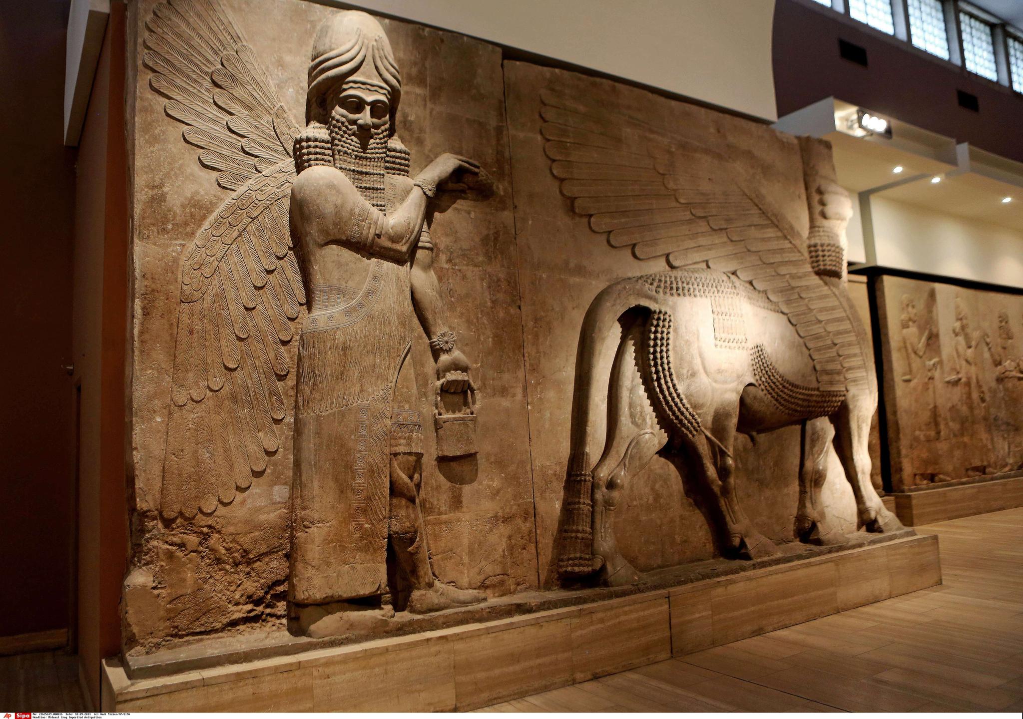 Bas-relief au Museum National de Bagdad