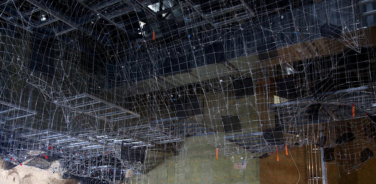 Modélisation en 3D du plafond de la grotte Chauvet