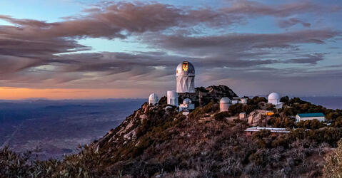 Kitt Peak National Observatory, in Tucson, Arizona, États-Unis 