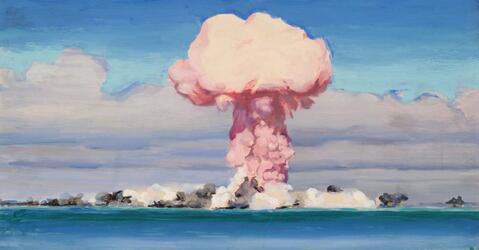 « Start of Able Bomb », Charles Bittinger 1946 / Navy Art Collection, Naval History and Heritage Command