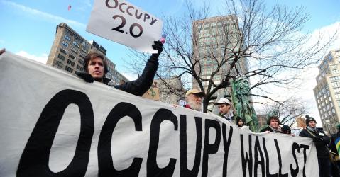 Manifestation Occupy Wall Street à New York