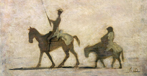 Don Quichotte, Cervantes
