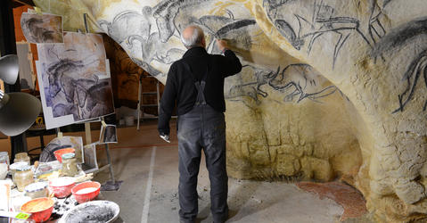 Atelier de Gilles Tosello à Toulouse.