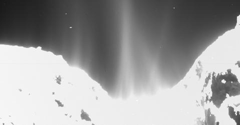 Cou de la comète 67P/Churyumov-Gerasimenko 