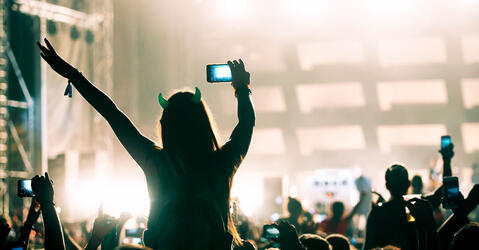 foule en concert © NDAB Creativity / Shutterstock