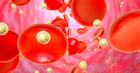 illsutration nanoparticules dans le sang © Dr_Microbe / stock.adobe.com