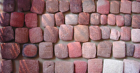 © Cécile Michel / Mission archéologique de Kültepe (tablettes cunéiformes du Musée des civilisations anatoliennes à Ankara)