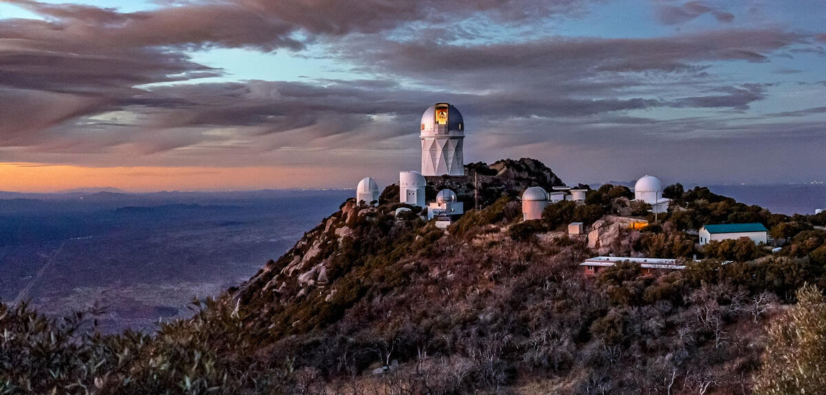 Kitt Peak National Observatory, in Tucson, Arizona, États-Unis 