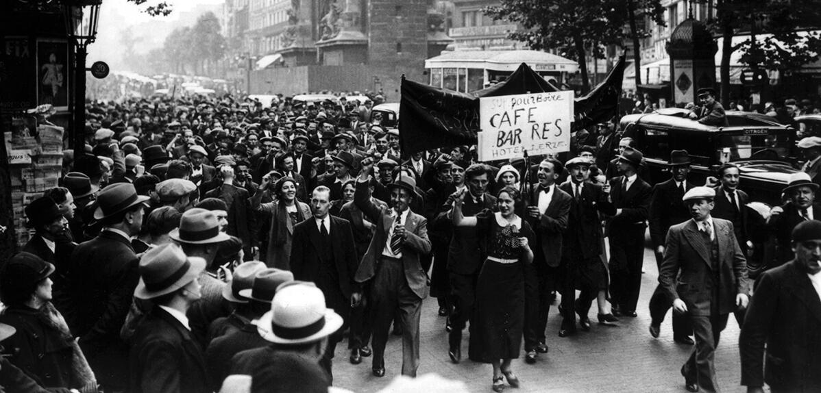 Quand 1936 inventait la grève générale