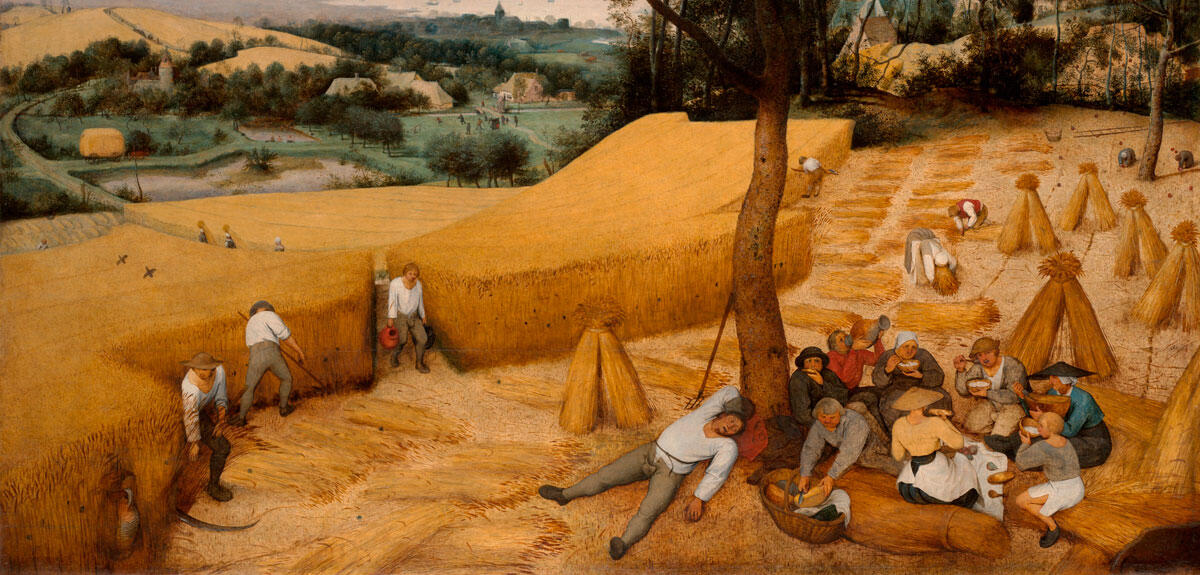 ©The Metropolitan Museum of Art, Rogers Fund 1919 Tableau de Pieter Brueghel l’Ancien, « Les Moissonneurs »
