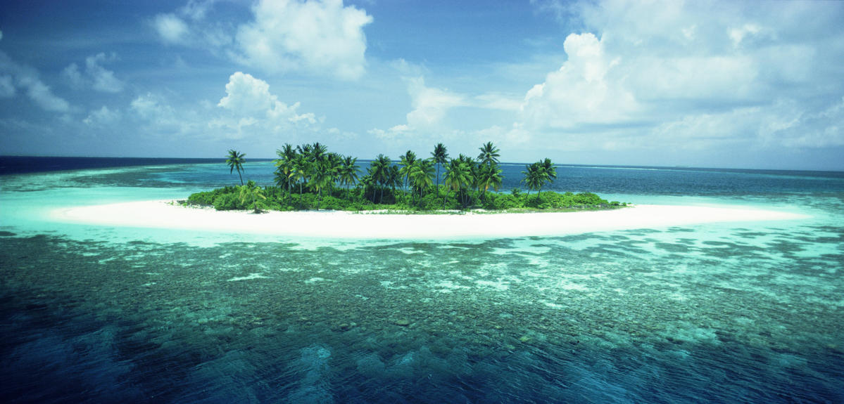 île des Maldives