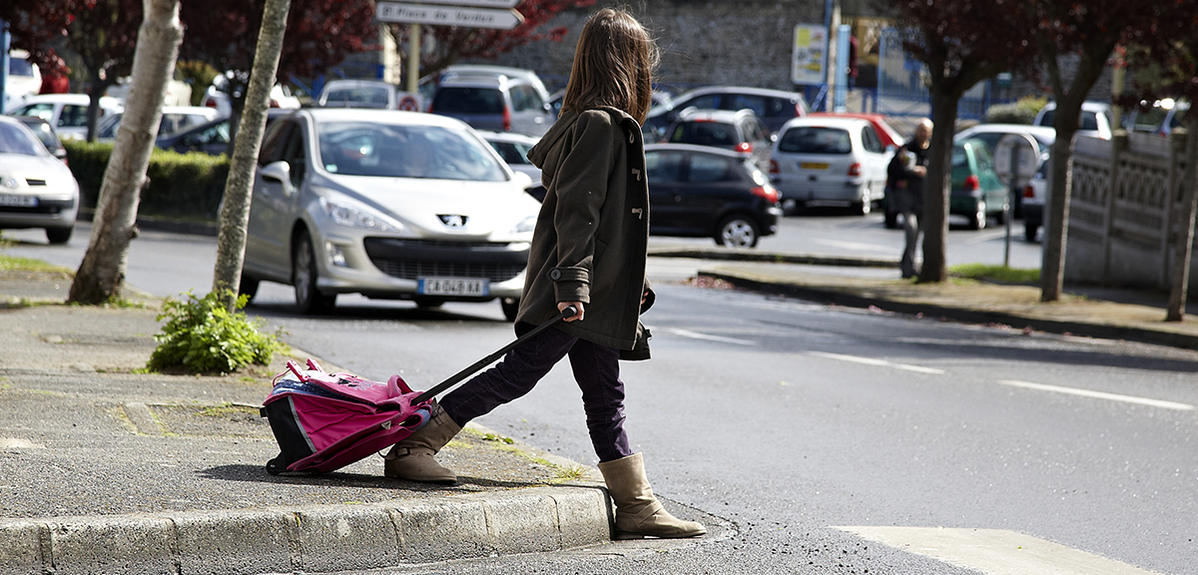 Sur le chemin de l’école, comment les enfants se déplacent en ville