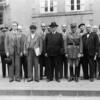  Pierre Caziot, ministre de l’agriculture, Paul Baudoin, ministre des affaires étrangères, Pierre Laval, premier ministre, maréchal Pétain, général Weygand, ministre de la guerre